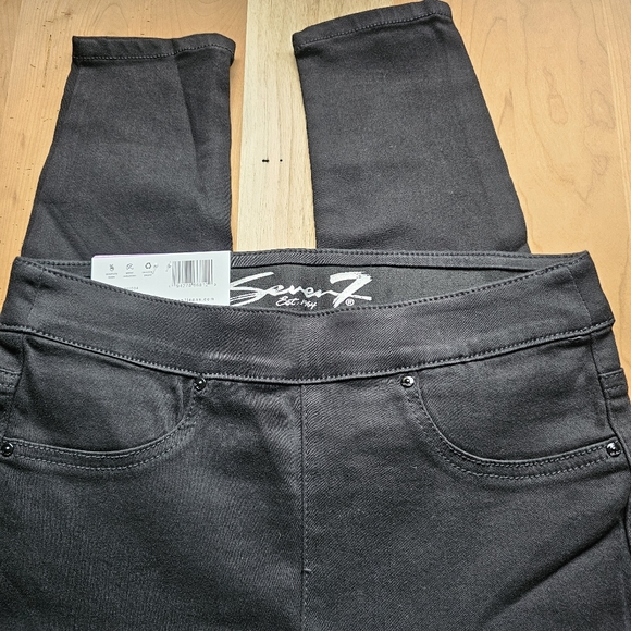 Seven7 High Rise 365 Everlasting Flex Leggings Black Small 0/2/4 - Picture 2 of 12